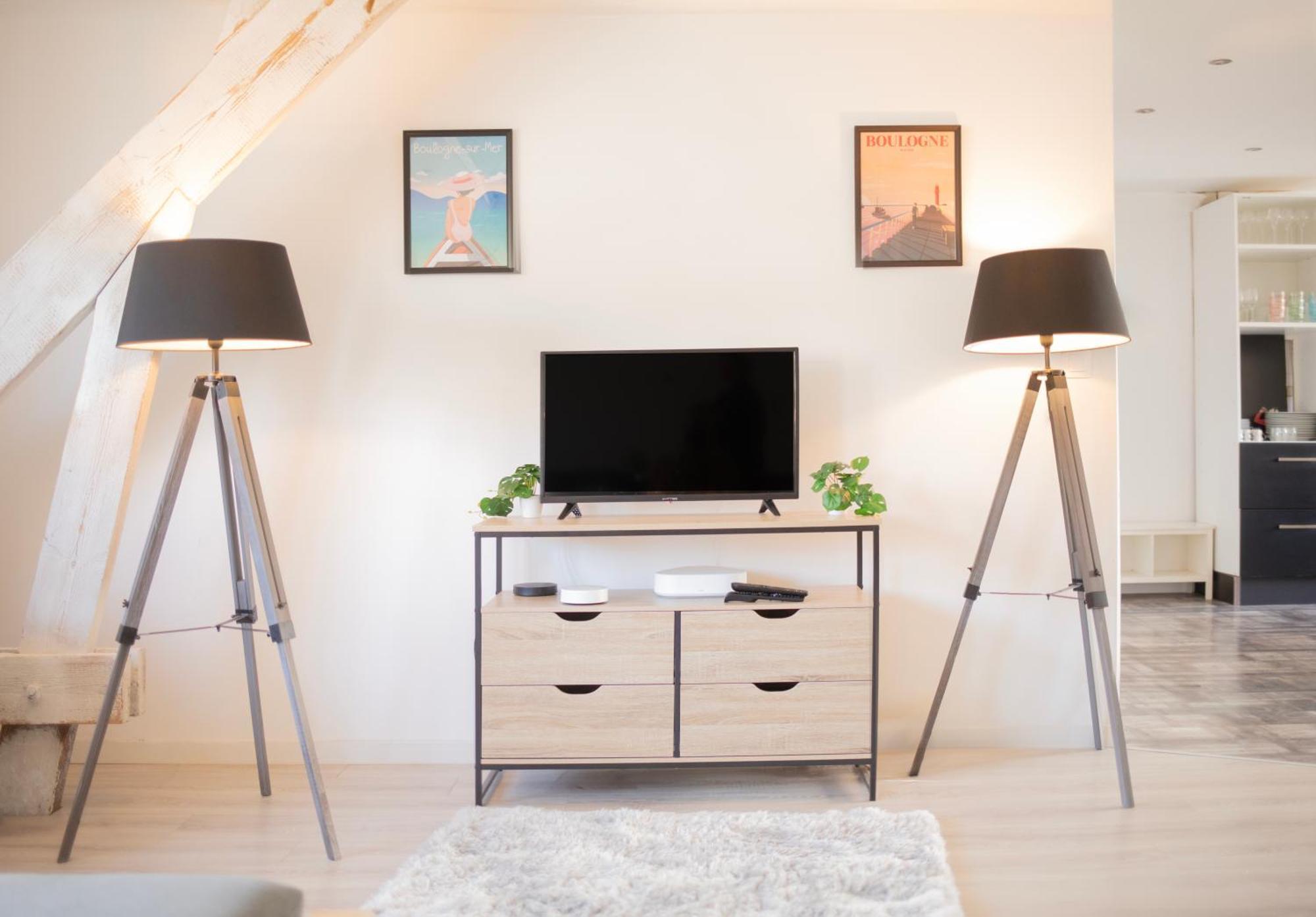 ++++ Central Duplex Renove 5 Pieces 150M2 A 8 Mn De La Place Dalton ++++ Boulogne-sur-Mer Ngoại thất bức ảnh